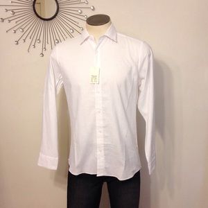 Platino Linen Blend Long Sleeve Shirt